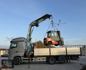 Fiskaras, fiskaro paslaugos - Fiskaro/manipuliatoriaus/krano nuoma krovinių pervežimas - 3