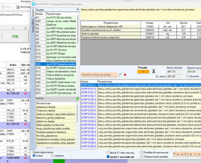 Sąmatininkai: sąmatų skaičiavimas - Atestuotas sąmatininkas - projekto dalies vadovas - 1