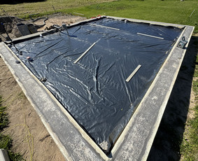 Tvoros pamatai, betonavimas - Grindų betonavimas - 3