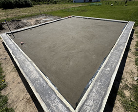 Tvoros pamatai, betonavimas - Grindų betonavimas - 2