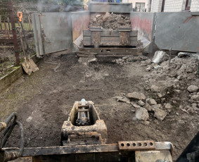 Pastatų griovimas - Konteinerių nuoma Griovimo darbai - 1