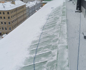 Sniego valymas nuo stogų - Pramoninis alpinistas, Aukštalipis - 4