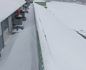 Sniego valymas nuo stogų - Pramoninis alpinistas, Aukštalipis - 3