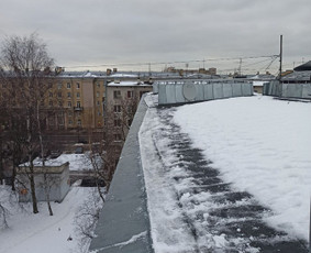 Kalėdinių dekoracijų, girliandų kabinimas - Pramoninis alpinistas, Aukštalipis - 4