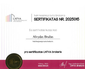 Kitos kategorijos - NT Brokeris Šiauliuose Alvydas Bružas - 1