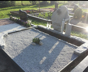 Paminklai, meniški antkapiai, granito plokštės / Kauno Antkapiai / Darbų pavyzdys ID 4179299