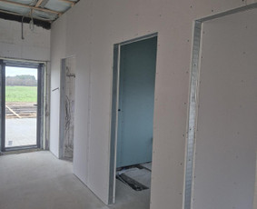 Statybos, apdaila - Gipso kartono montavimas - 3