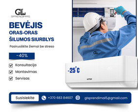 Kondicionierių remontas - Šilumos siurbliai. Kondic. Aptarnavimas-montavimas-remontas. - 1