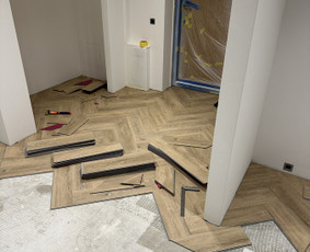 Vinilinės grindys, klojimas - Laminato, vinilo (click sistema) klojimas, i&scaron;lyginamasis - 4