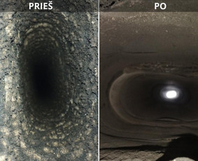Kaminų valymas - Kaminų ir dūmtraukių valymas, įdėklų montavimas. - 1