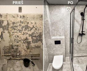 Pilnas būsto remontas iki raktų (griovimas–apdaila–baldai) / MB Erdves sprendimai / Darbų pavyzdys ID 4181869