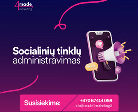 Socialinių tinklų marketingas (Social media marketing) - 360 Marketingo paslaugos - 1