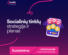 Komunikacija socialiniuose tinkluose - 360 Marketingo paslaugos - 1