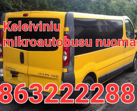 Nuomos paslaugos - Keleiviniu mikroautobusu nuoma Klaipeda - 1