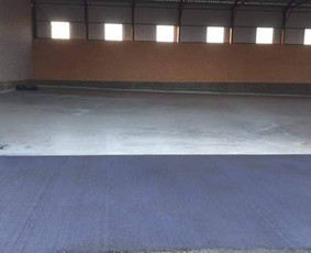 Statybos darbai - Pramoniniu grindu betonavimas. - 4