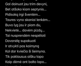 Dainų tekstų ir pasakų kūrimas - Įtaigių, kūrybiškų tekstų rašymas - 2