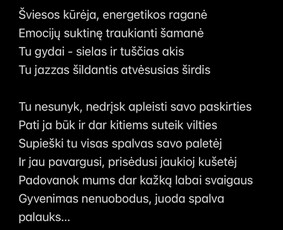 Įtaigių, kūrybiškų tekstų rašymas / Kristina Tursė / Darbų pavyzdys ID 4184111