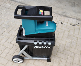 Nuomojamas šakų smulkintuvas Makita UD2500 šakoms iki 45mm, parai 15€. Kaunas, Romainiai (0-668) 38820