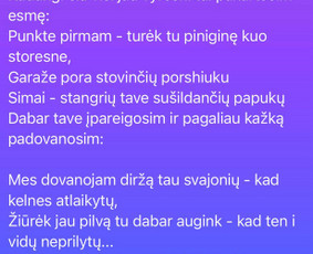 Kitos paslaugos renginiams - Asmeninė eiliuota Jaunųjų, Jubilijato istorija - 2