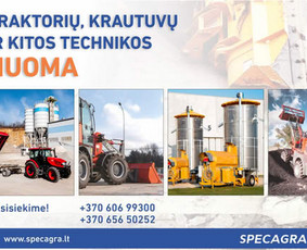 Žemės ūkio ir statybų technikos nuoma / Specagra / Darbų pavyzdys ID 4184381
