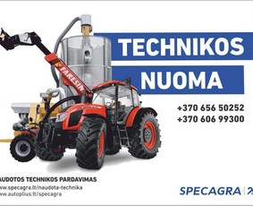 Žemės ūkio technikos nuoma - Žemės ūkio ir statybų technikos nuoma - 1
