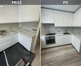 Palangių montavimas - Vidaus apdailos darbai - 2