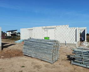 Mūro darbai, mūrijimas - Кладка блоков - 4