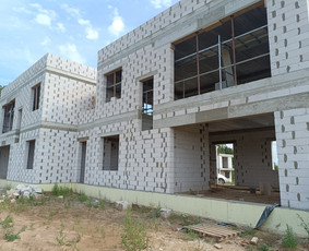 Mūro darbai, mūrijimas - Кладка блоков - 3