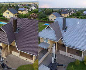 Statybos, apdaila - Stogo remontas, dažymas, plovimas. - 1