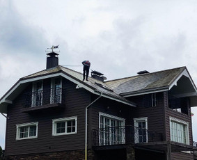 Statybos, apdaila - Stogo remontas, dažymas, plovimas. - 4