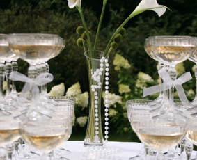 Įvairios paslaugos vestuvėms - Šampano staliukas - 2