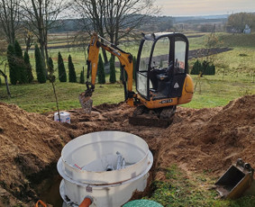 Mini ekskavatoriaus nuoma - Minieskovatorius, drenažas, valymo įrenginiai, lietaus ir tt - 3