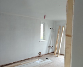 Gipso kartono montavimas - UAB Dm Fix. Visi Statybų Darbai. Vidaus ir Išorės apdaila. - 1