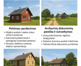 Kitos kategorijos - Sodybų Ir Vienkiemių Pirkimas–pardavimas Dokumentų Tvarkymas - 1