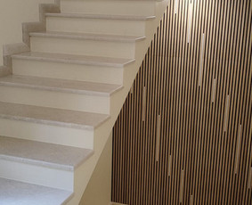 Laiptų pakopos iš akmens - Natūralaus akmens gaminiai: Stalviršiai, Palangės, Fasada - 2