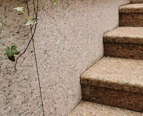 Laiptų pakopos iš akmens - Natūralaus akmens gaminiai: Stalviršiai, Palangės, Fasada - 1