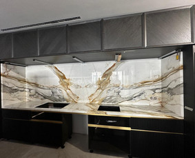 Akmens masės, marmuro, granito darbai - Natūralaus akmens gaminiai: Stalviršiai, Palangės, Fasada - 4