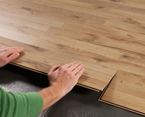 Laminato klojimas - Lauko ir vidaus apdailos darbai - 2