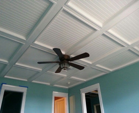 Pakabinamų lubų montavimas - Lauko ir vidaus apdailos darbai - 1