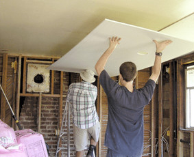 Gipso kartono montavimas - Lauko ir vidaus apdailos darbai - 4