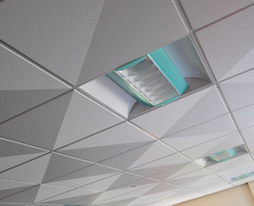 Armstrong lubų montavimas - Lauko ir vidaus apdailos darbai - 1