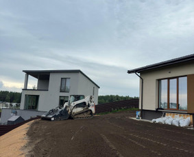 Aplinkos tvarkymas, apželdinimas - Šlaitų tvirtinimas ir sklypų formavimas, drenažų įrengimas. - 3