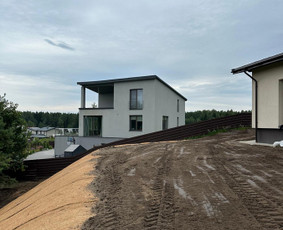 Aplinkos tvarkymas, apželdinimas - Šlaitų tvirtinimas ir sklypų formavimas, drenažų įrengimas. - 1