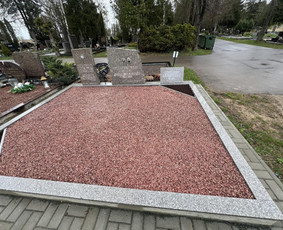 Paminklai, meniški antkapiai, granito plokštės / Kauno Antkapiai / Darbų pavyzdys ID 4188149
