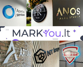 Reklamos gamyba - Iškabų, raidžių gamyba - 1