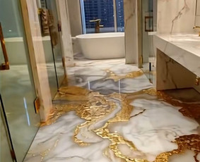 Akmens kilimas. Epoksidinės grindys. Epoksidinės dangos. / Amber Epoxy Design / Darbų pavyzdys ID 4188989