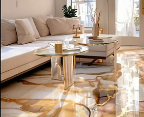 Akmens kilimas. Epoksidinės grindys. Epoksidinės dangos. / Amber Epoxy Design / Darbų pavyzdys ID 4188991