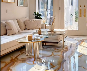 Akmens kilimas. Epoksidinės grindys. Epoksidinės dangos. / Amber Epoxy Design / Darbų pavyzdys ID 4188993