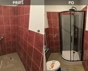 Dušo kabinos montavimas - Jūsų Namų Ūkio Meistras, Remontas ir Įrengimas, - 1