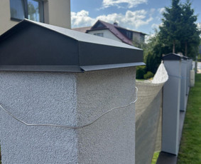 Kamino apskardinimas - Skardos lankstinių gamyba, skardinimo darbai, bituminė danga - 4